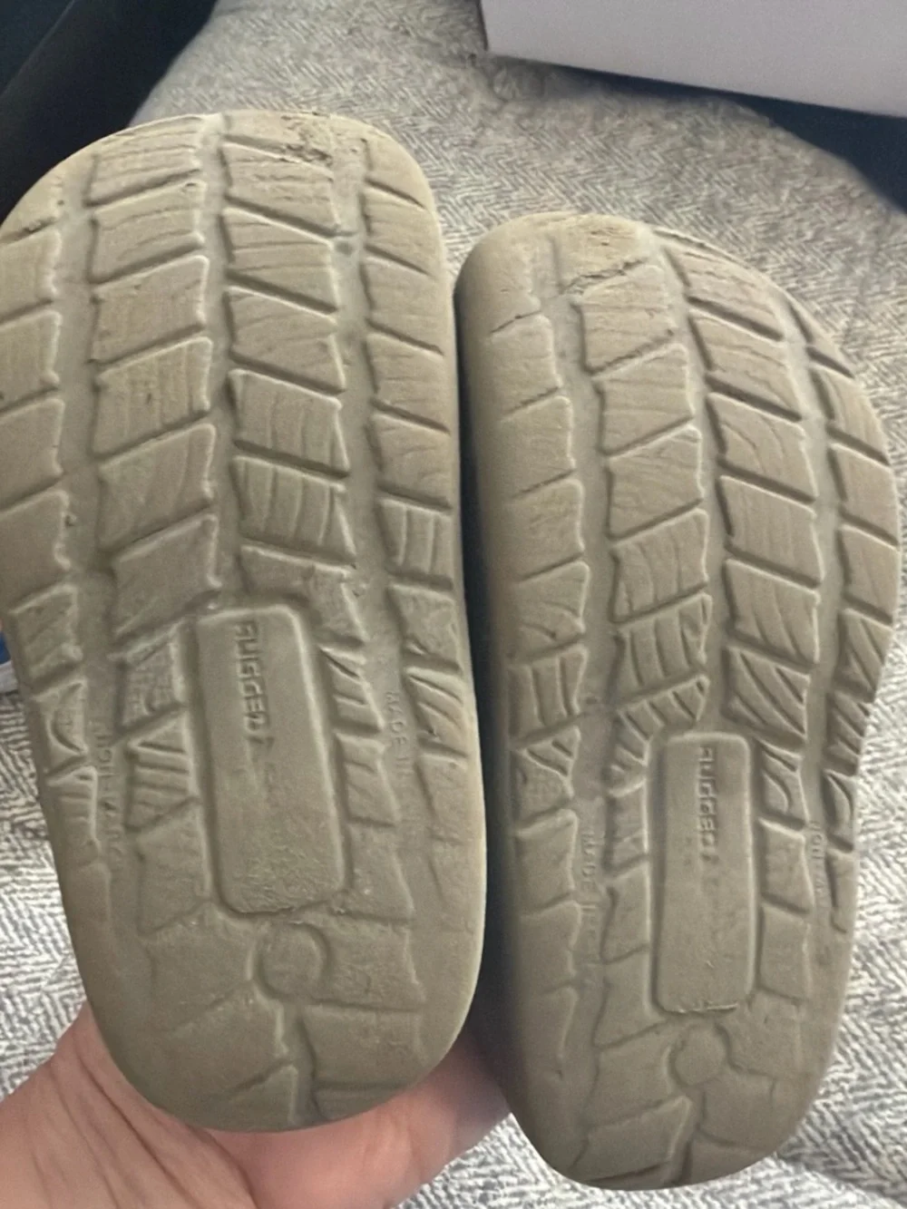 Source Unknown Kids Camo Slip-On Sandals in Green